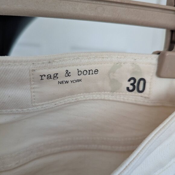 Rang and Bone off-white size 30 jeans Nina high rise - Picture 13 of 15